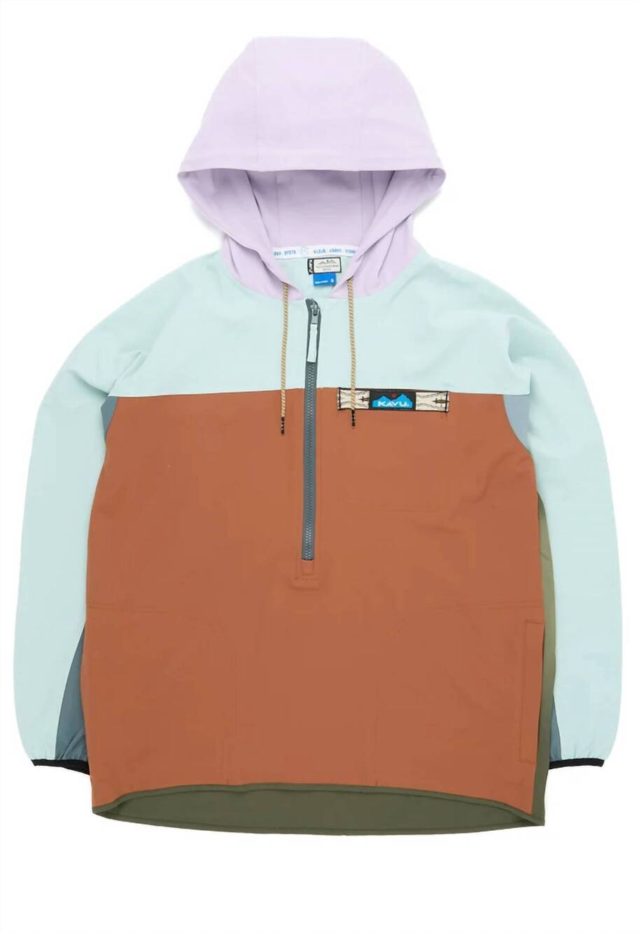 NEW KAVU women's bay breeze jacket in mix up
